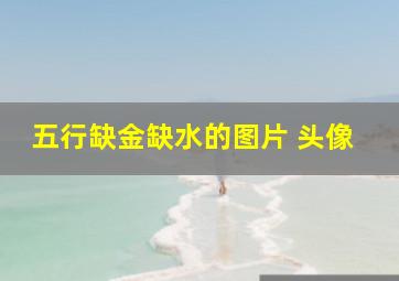 五行缺金缺水的图片 头像